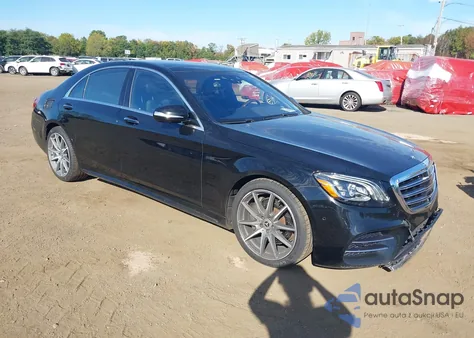 2018 Mercedes-Benz S 560 из США, поврежденный, VIN WDDUG8DB2JA394416